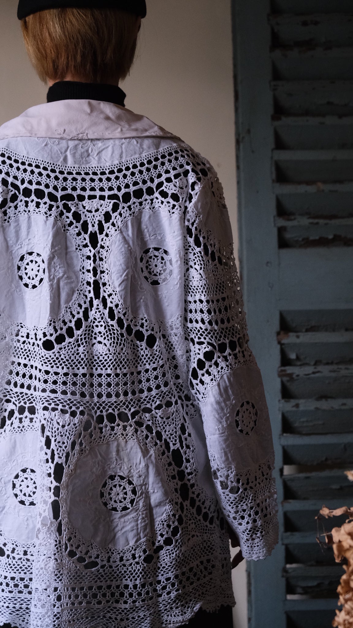 Souvenir lace vintage jacket Lf-J014