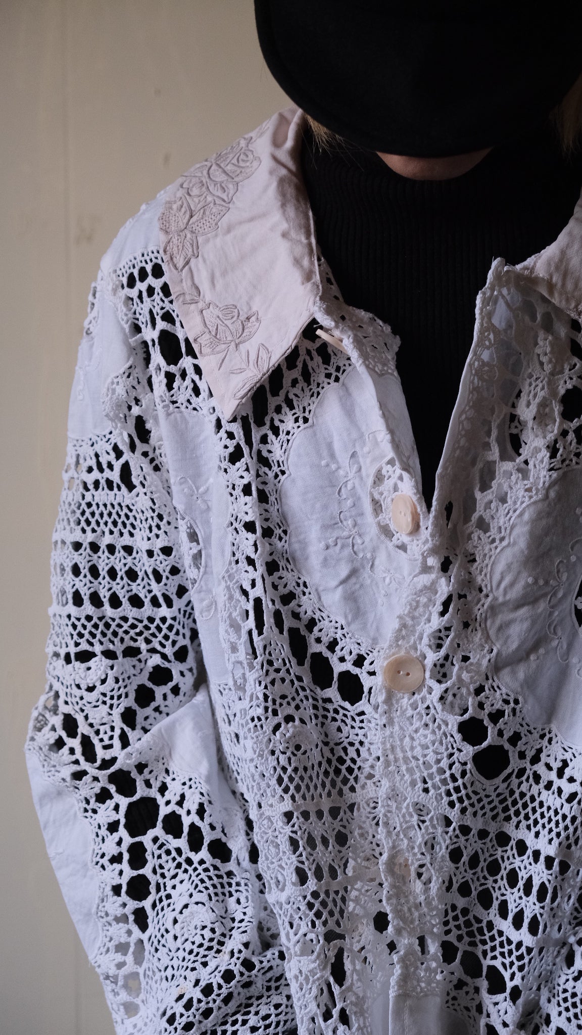 Souvenir lace vintage jacket Lf-J014