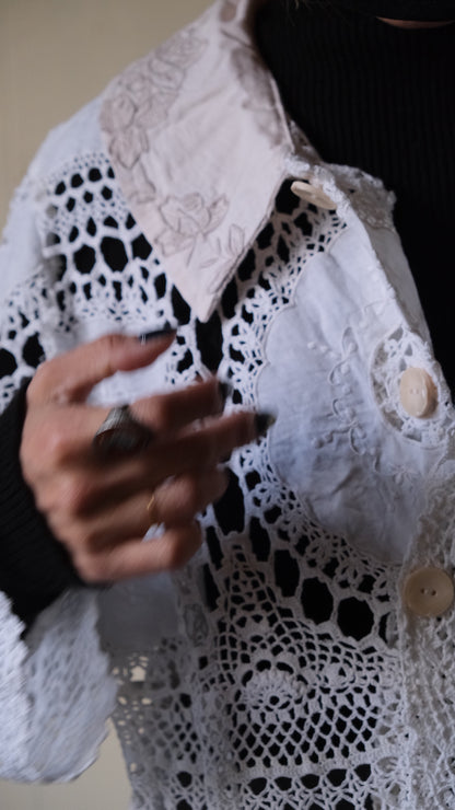 Souvenir lace vintage jacket Lf-J014