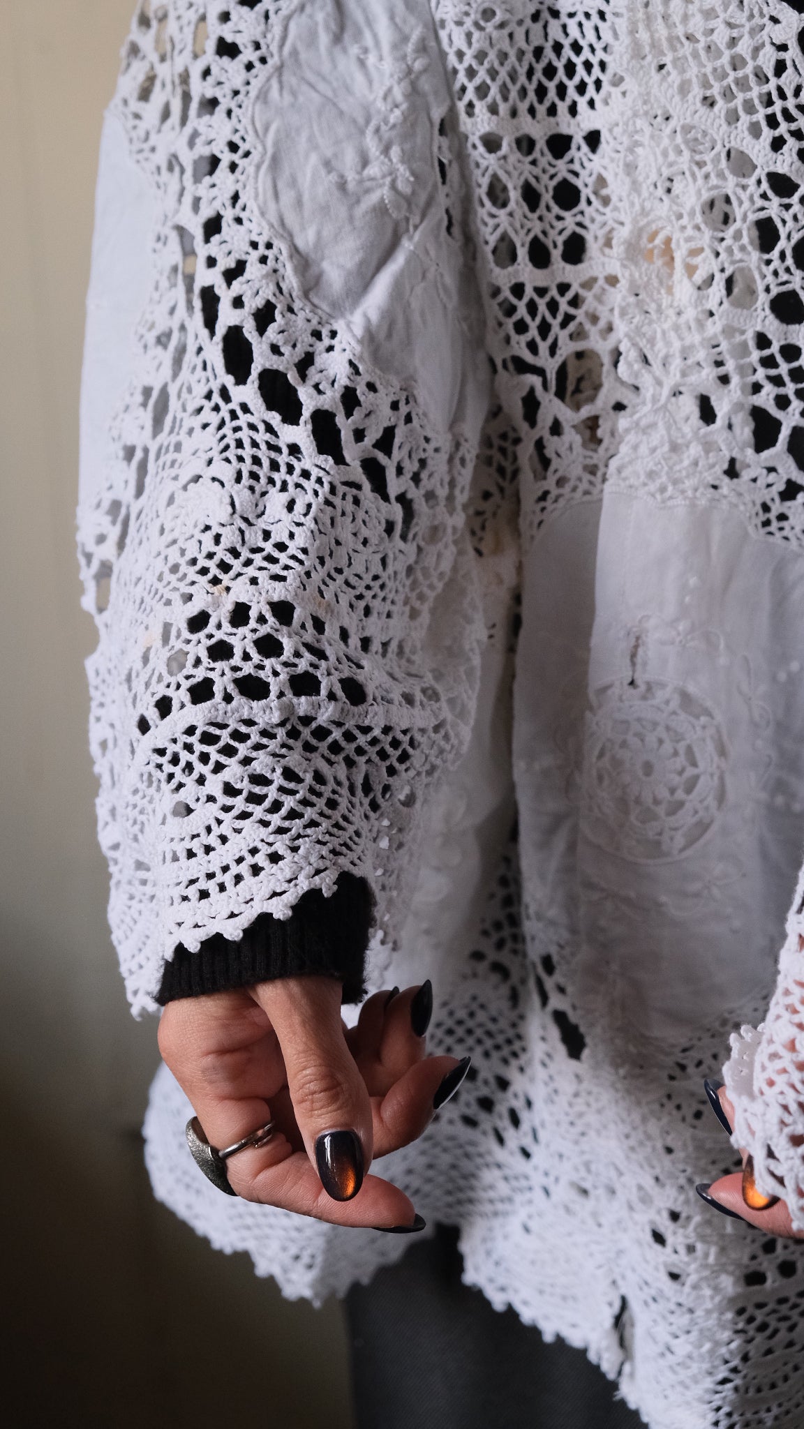 Souvenir lace vintage jacket Lf-J014
