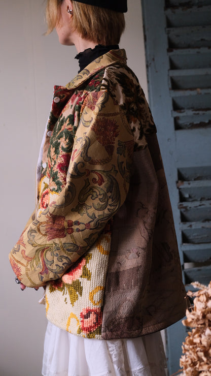 Souvenir voyage  vintage jacket Lf-J015