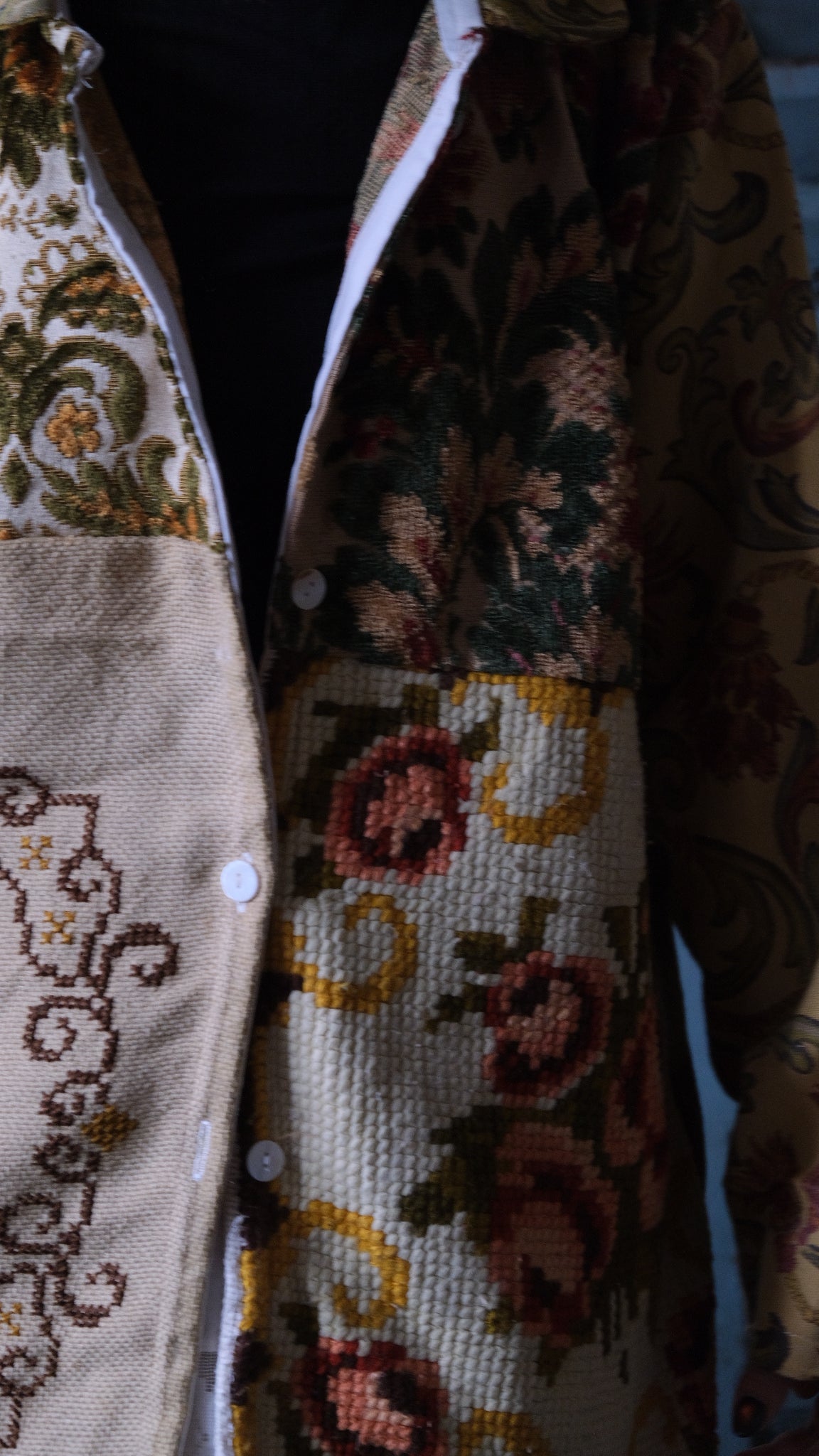 Souvenir voyage  vintage jacket Lf-J015