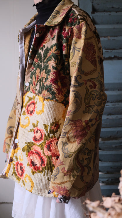 Souvenir voyage  vintage jacket Lf-J015