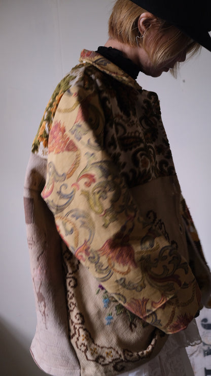 Souvenir voyage  vintage jacket Lf-J015