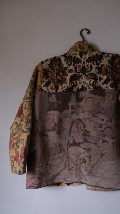 Souvenir voyage  vintage jacket Lf-J015