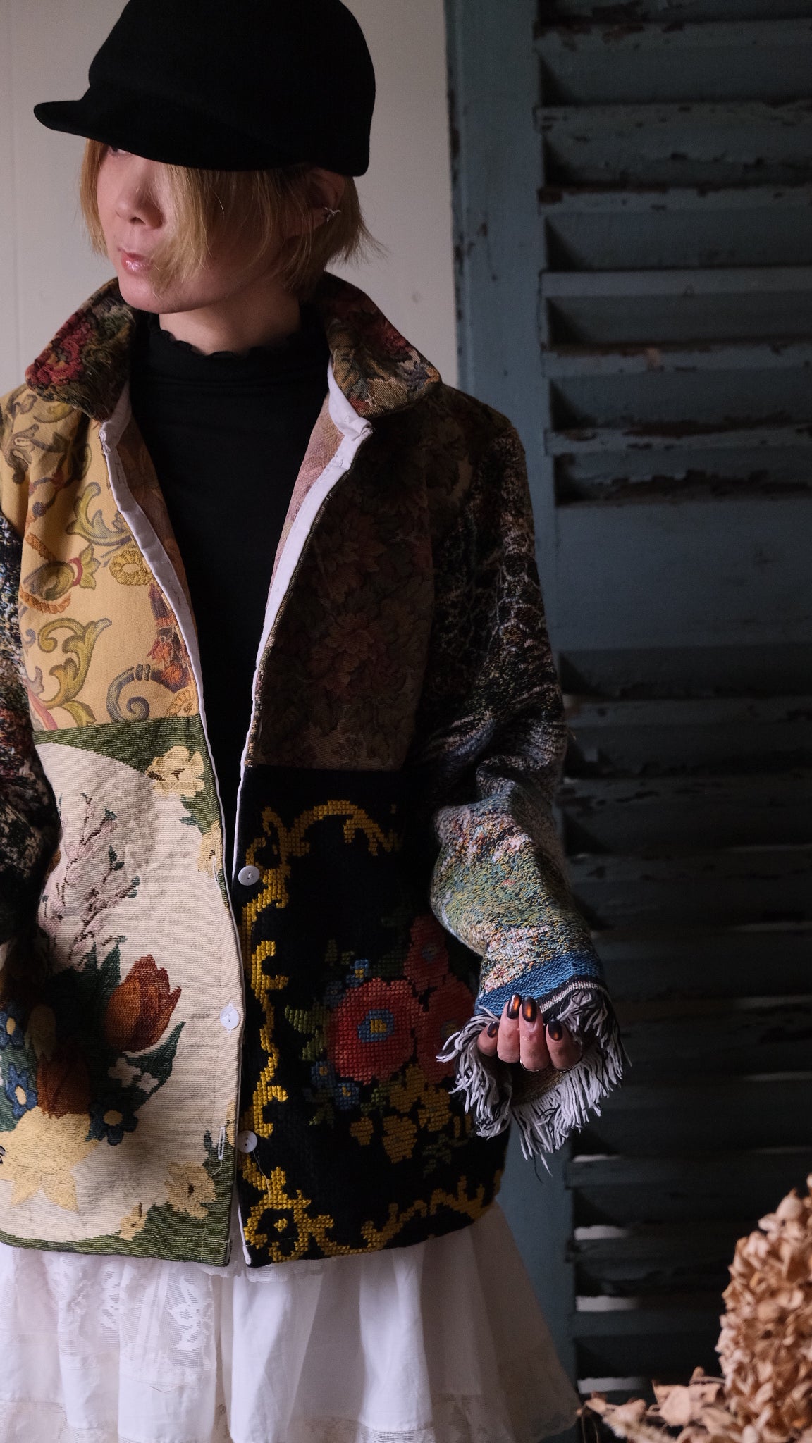 Souvenir voyage  vintage jacket Lf-J016