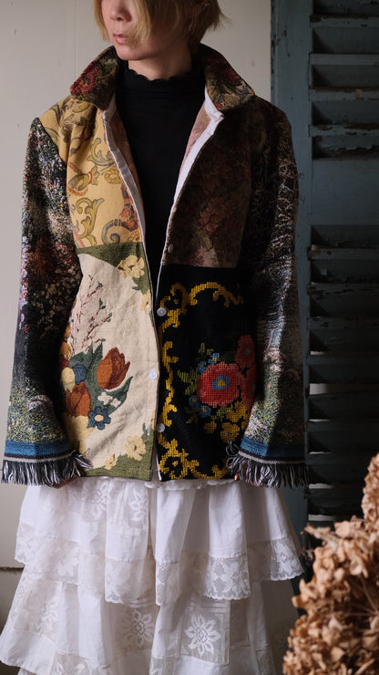 Souvenir voyage  vintage jacket Lf-J016