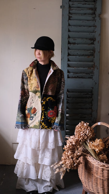 Souvenir voyage  vintage jacket Lf-J016