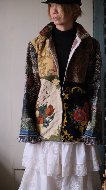 Souvenir voyage  vintage jacket Lf-J016