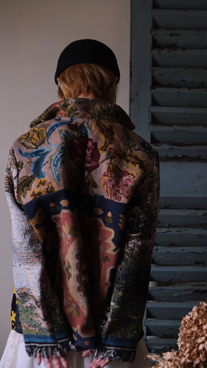 Souvenir voyage  vintage jacket Lf-J016