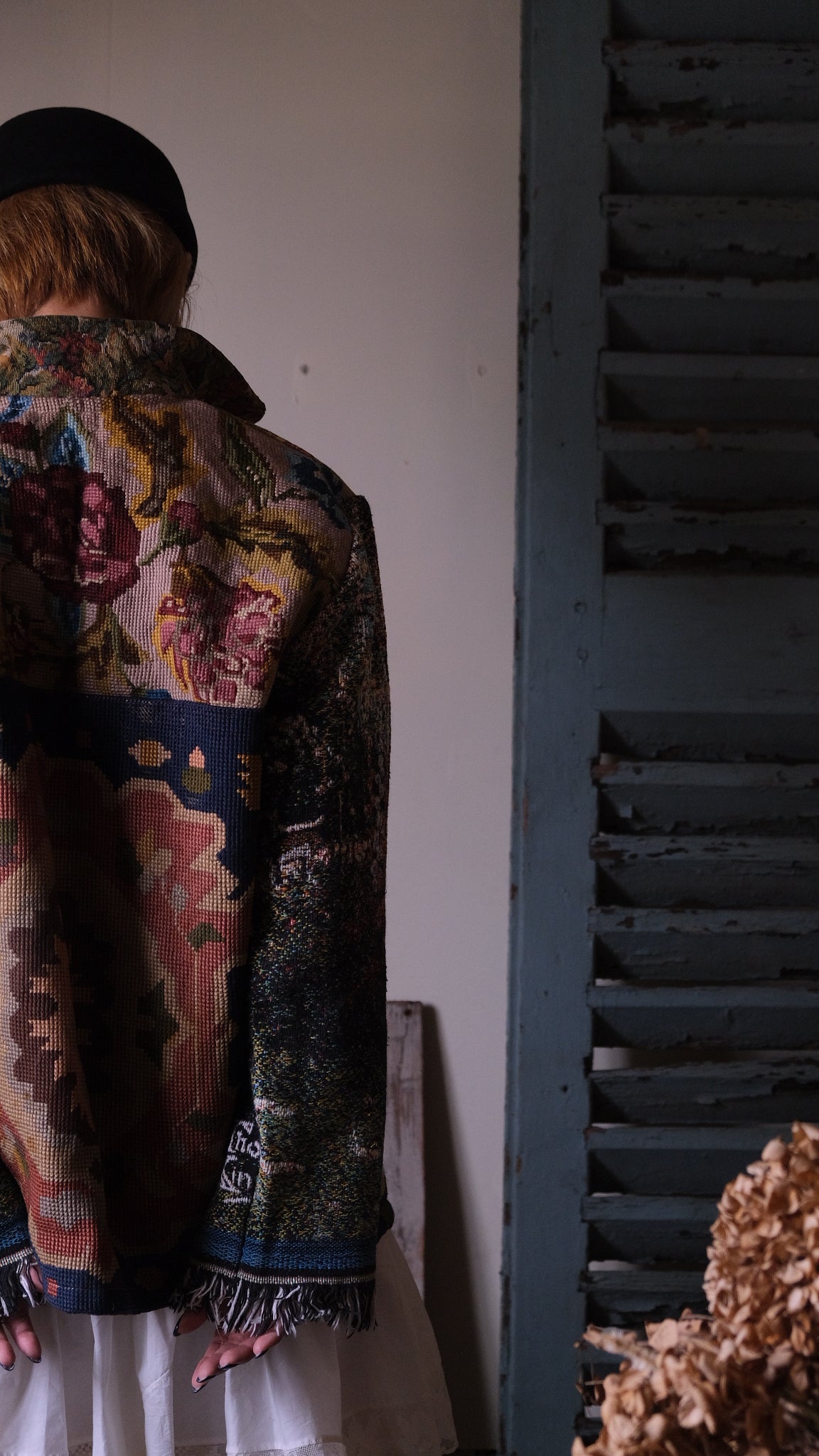 Souvenir voyage  vintage jacket Lf-J016