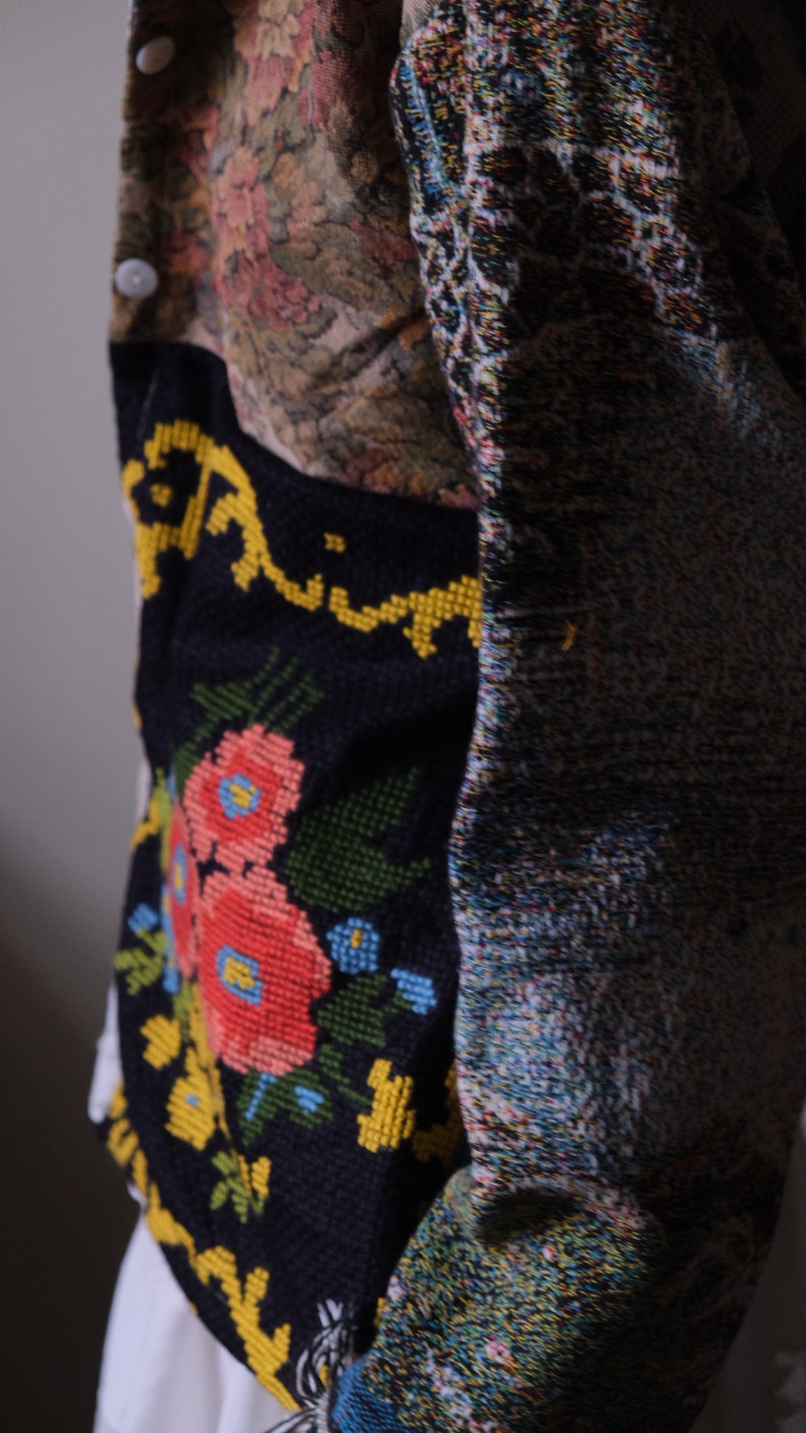 Souvenir voyage  vintage jacket Lf-J016