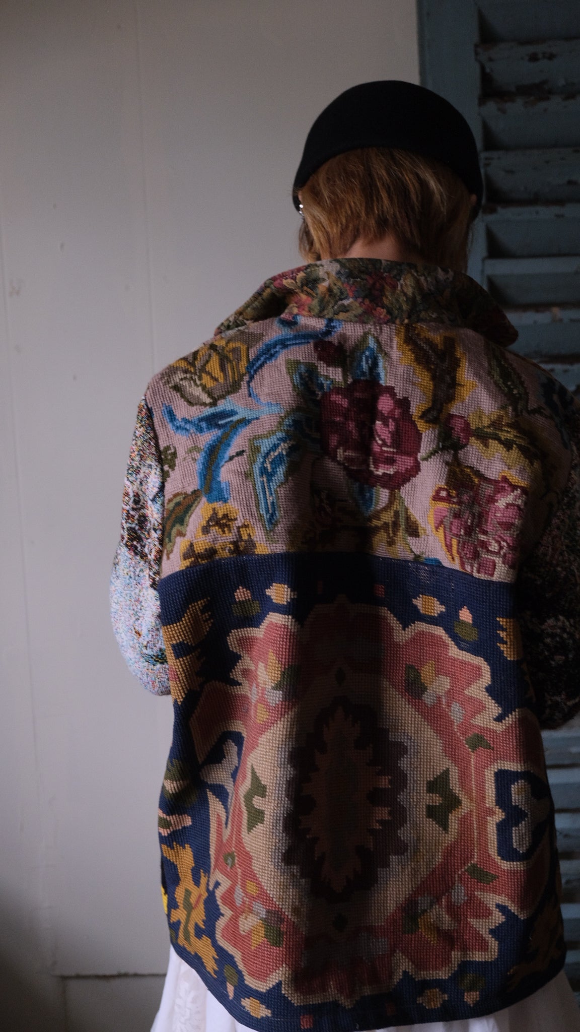 Souvenir voyage  vintage jacket Lf-J016