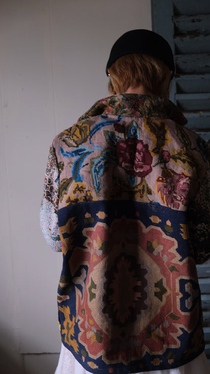 Souvenir voyage  vintage jacket Lf-J016