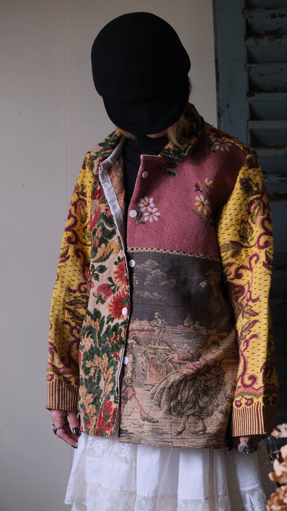 Souvenir voyage  vintage jacket Lf-J018