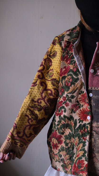 Souvenir voyage  vintage jacket Lf-J018