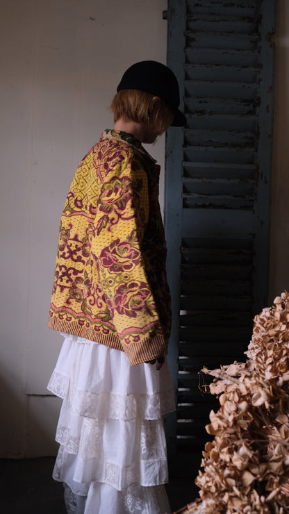 Souvenir voyage  vintage jacket Lf-J018