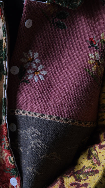 Souvenir voyage  vintage jacket Lf-J018
