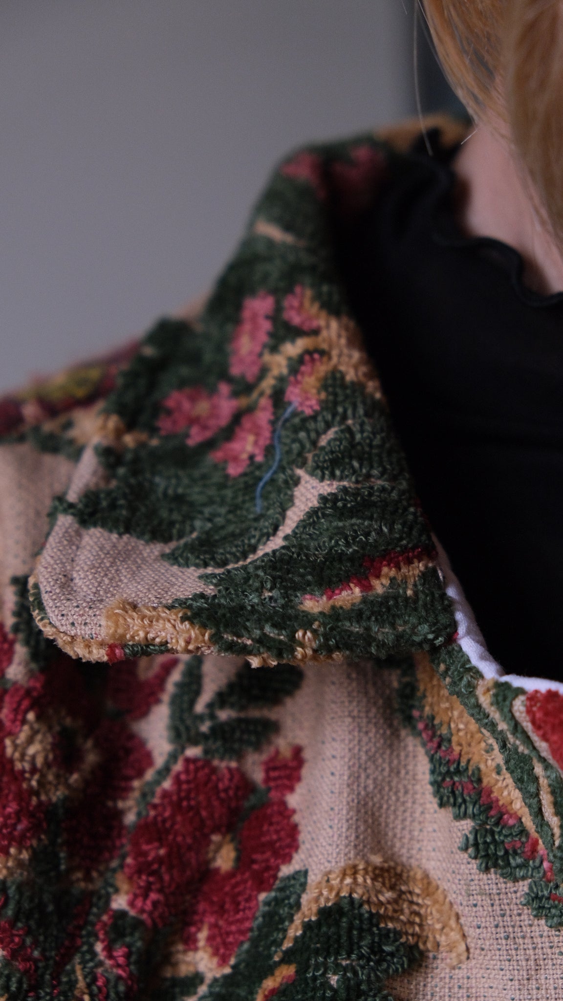 Souvenir voyage  vintage jacket Lf-J018