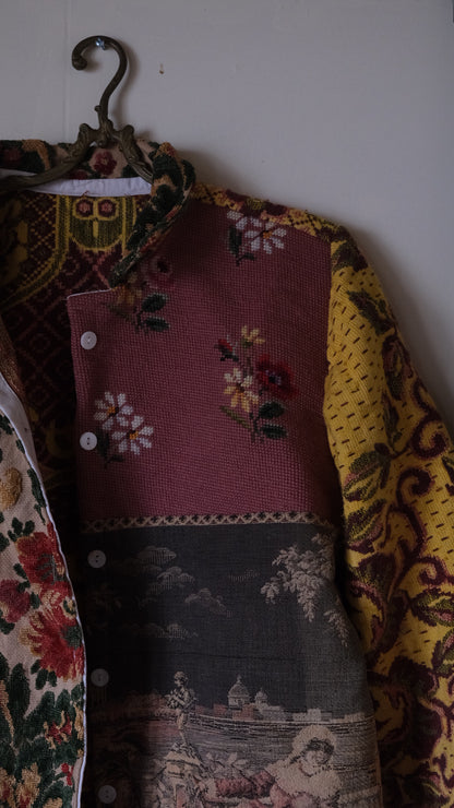 Souvenir voyage  vintage jacket Lf-J018