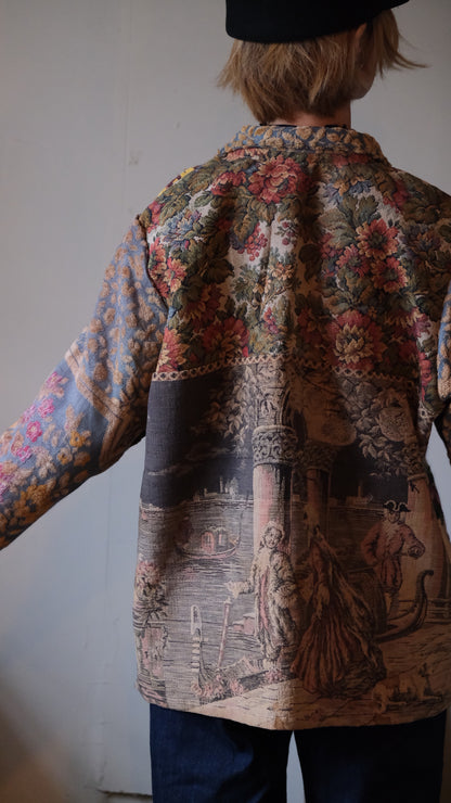 Souvenir voyage  vintage jacket Lf-J021