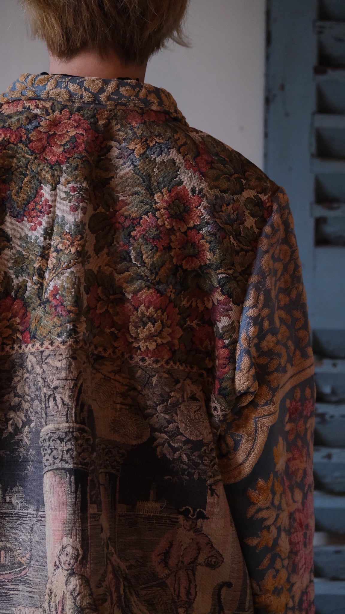 Souvenir voyage  vintage jacket Lf-J021