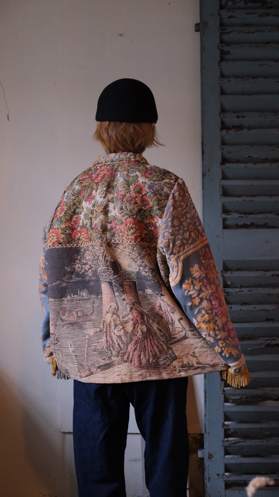 Souvenir voyage  vintage jacket Lf-J021