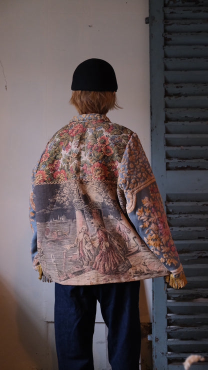 Souvenir voyage  vintage jacket Lf-J021