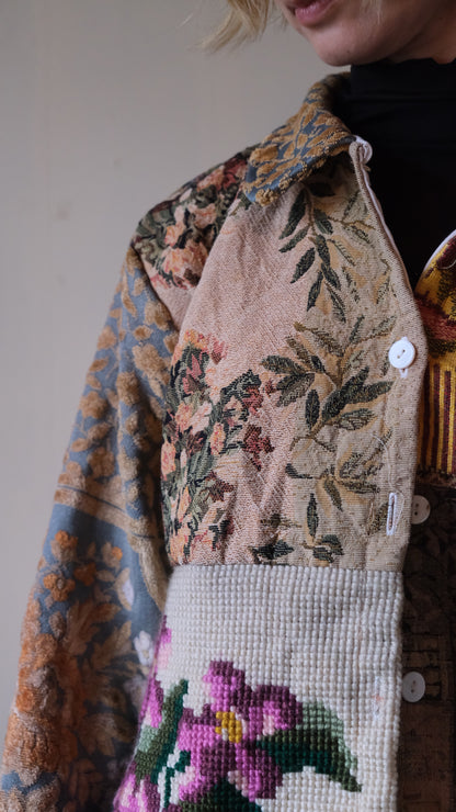 Souvenir voyage  vintage jacket Lf-J021