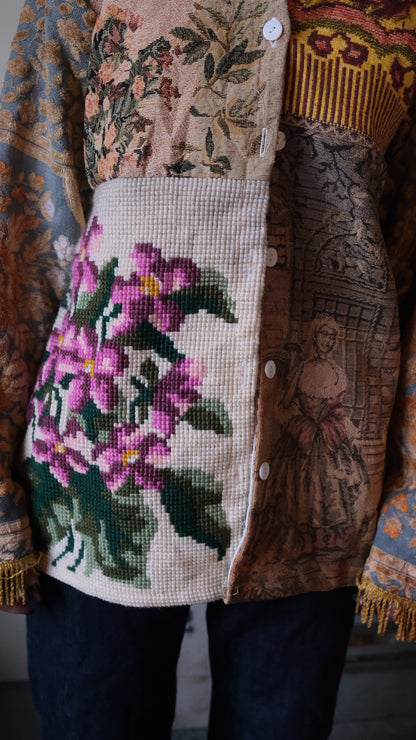 Souvenir voyage  vintage jacket Lf-J021