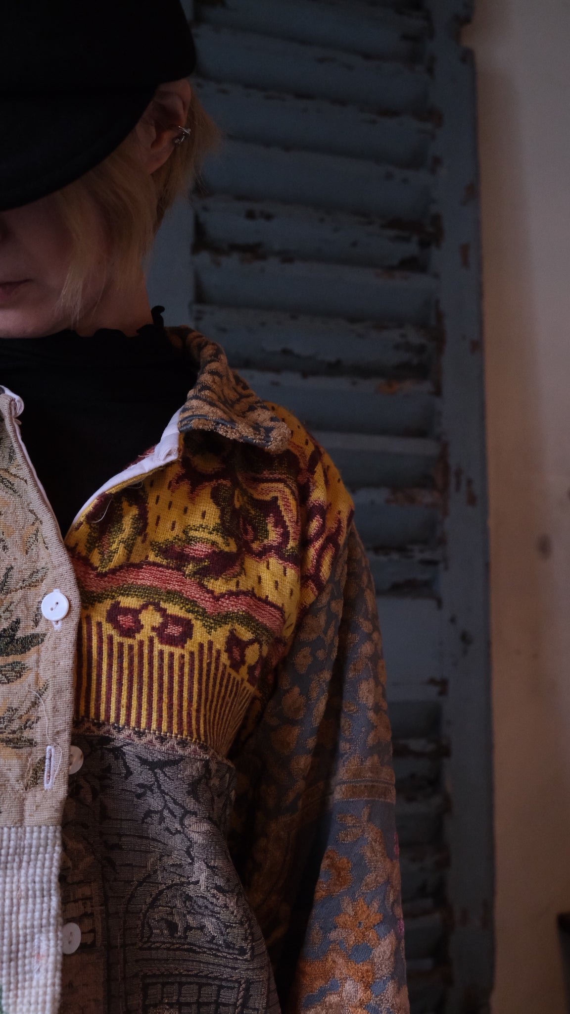 Souvenir voyage  vintage jacket Lf-J021