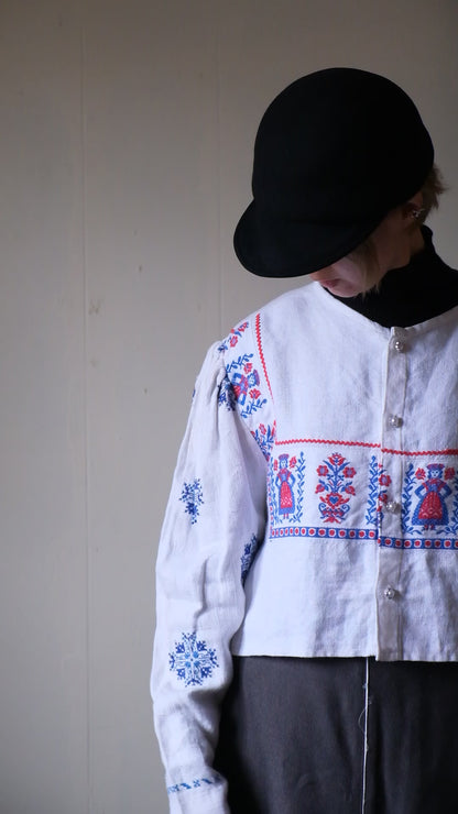 Souvenir lace vintage jacket Lf-j010